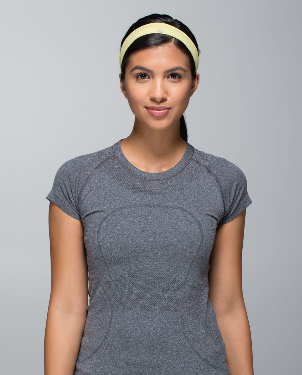 Lululemon Swiftly Headband - Heathered Mellow Lemon