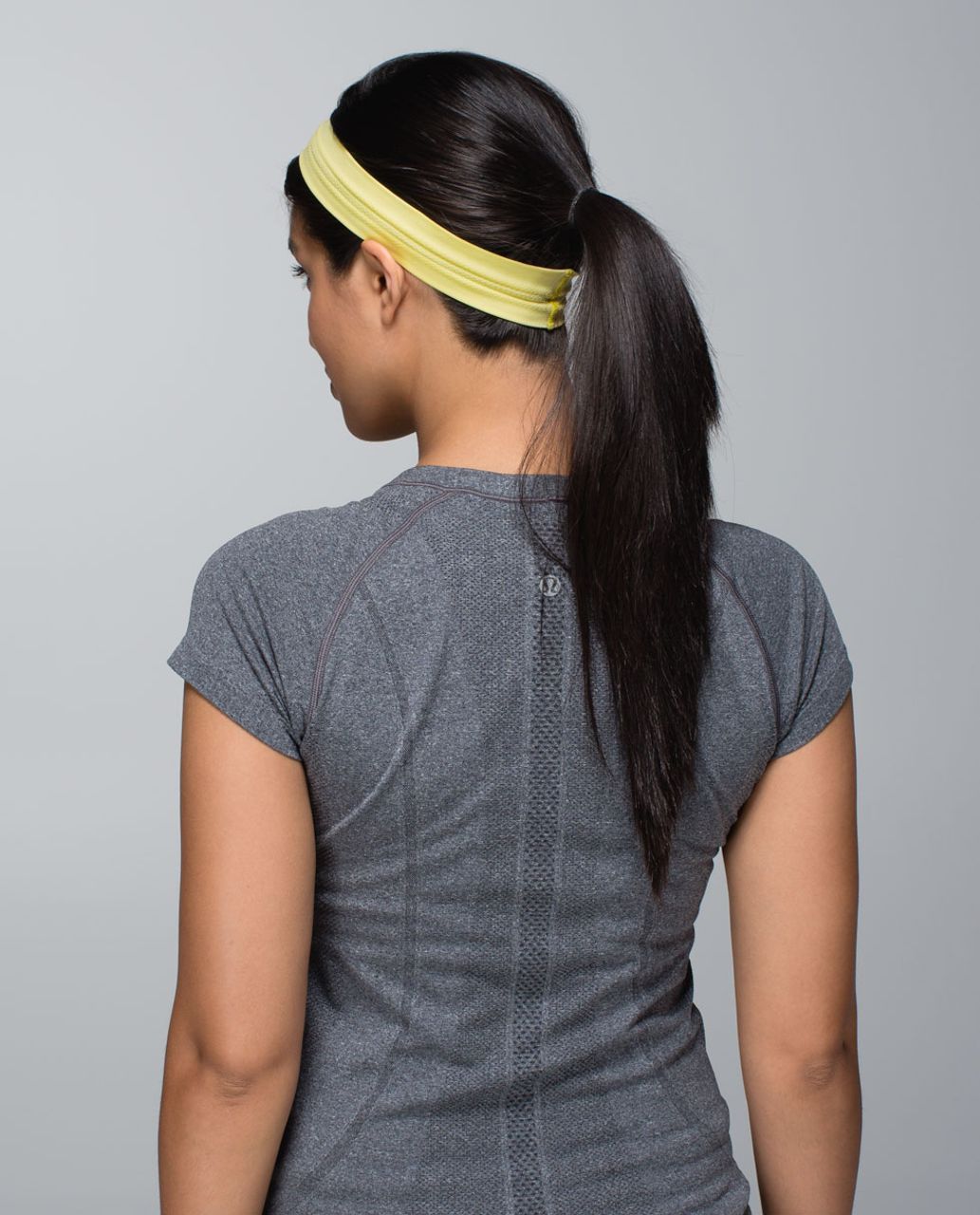 Lululemon Swiftly Headband - Heathered Mellow Lemon