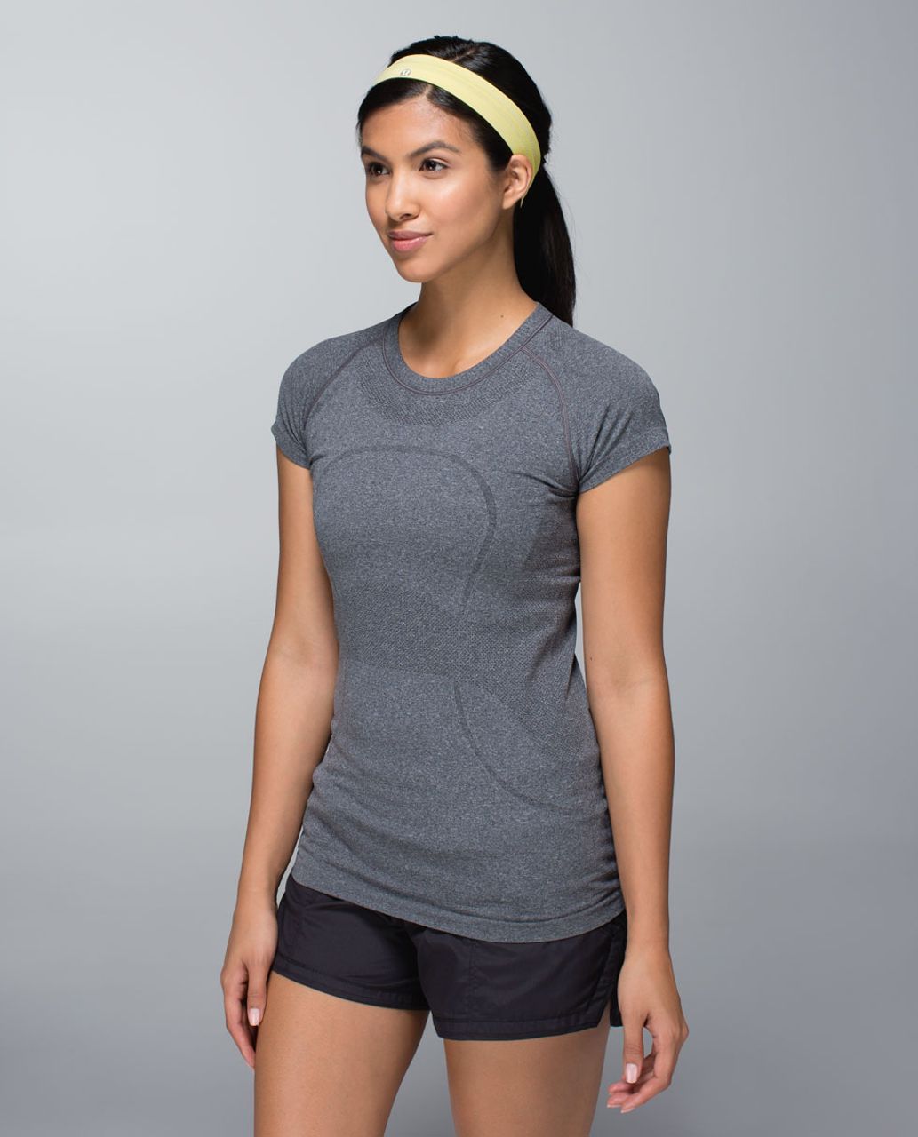 Lululemon Swiftly Headband - Heathered Mellow Lemon