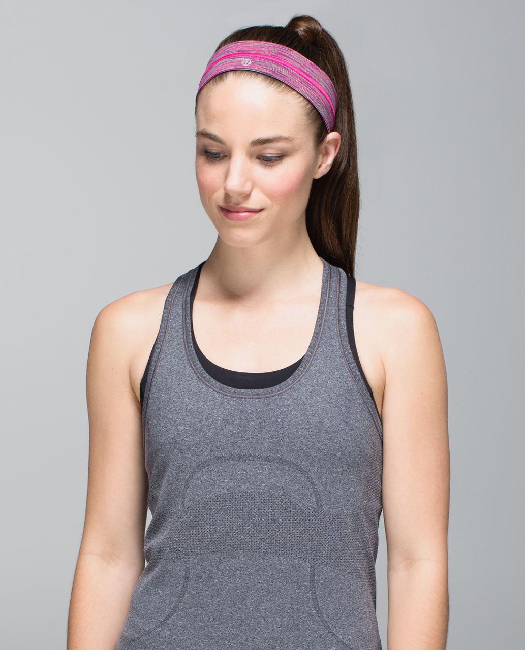 Lululemon Fly Away Tamer Headband - Wee Are From Space Jewelled Magenta