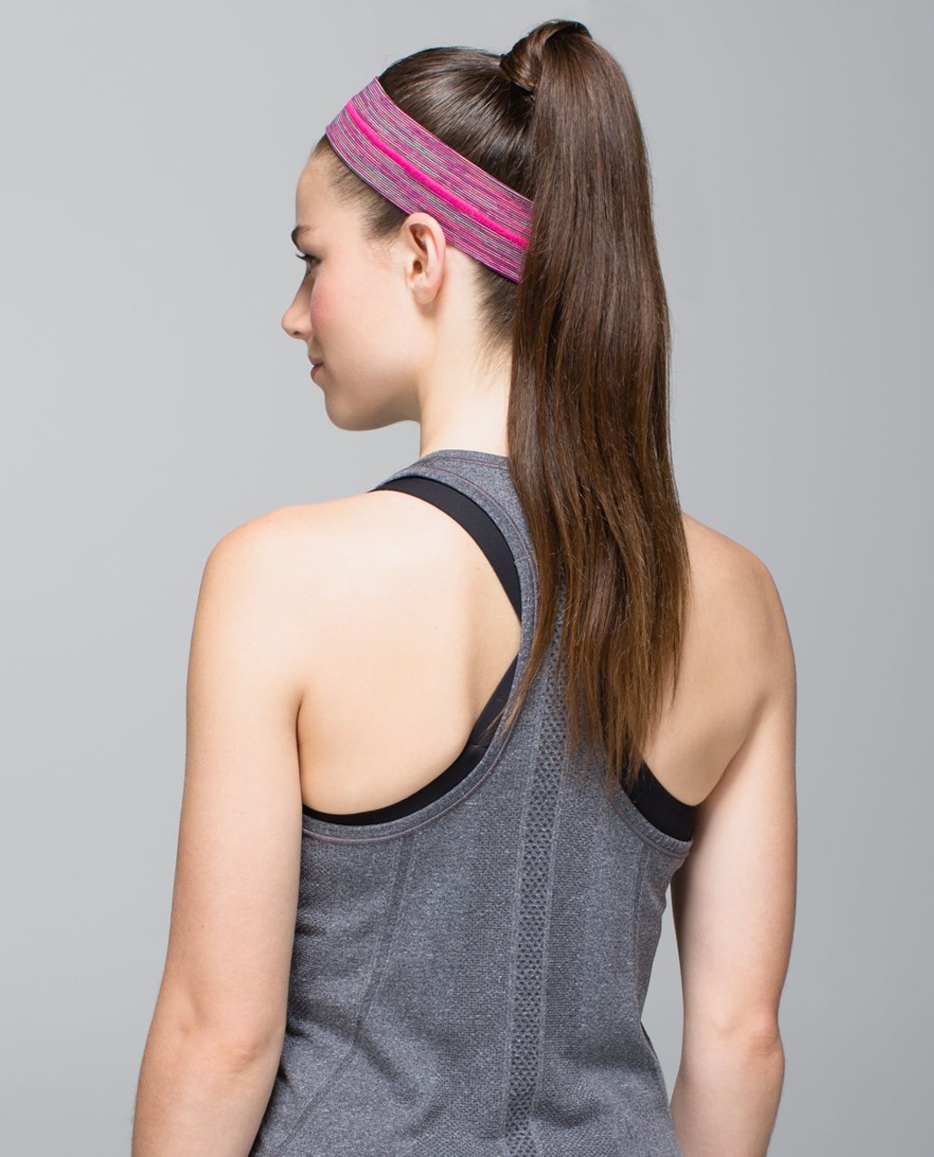 Lululemon Fly Away Tamer Headband - Wee Are From Space Jewelled Magenta