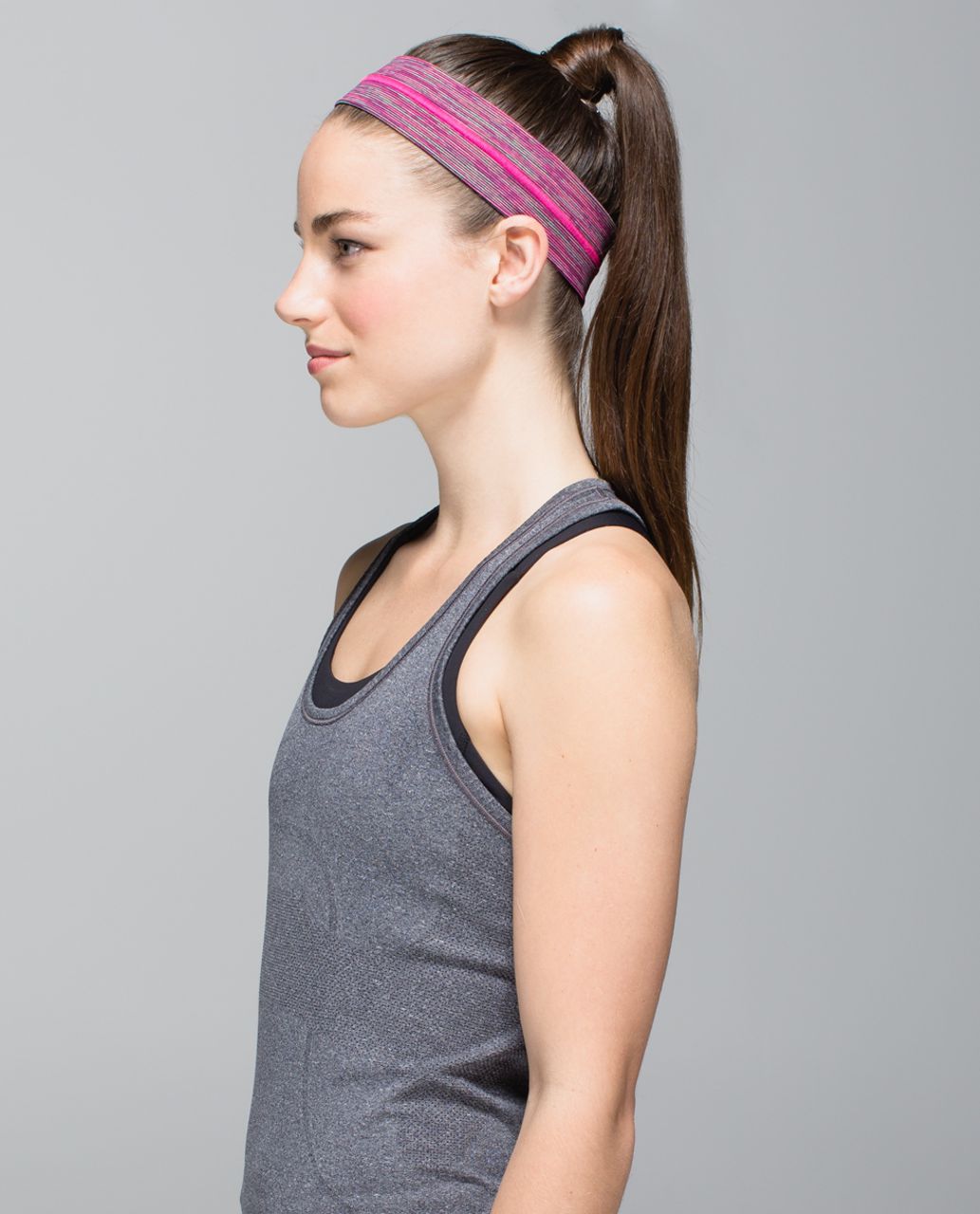 Lululemon Fly Away Tamer Headband - Wee Are From Space Jewelled Magenta