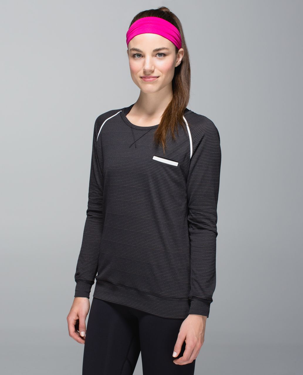 Lululemon Bang Buster Headband *Mesh - Jewelled Magenta