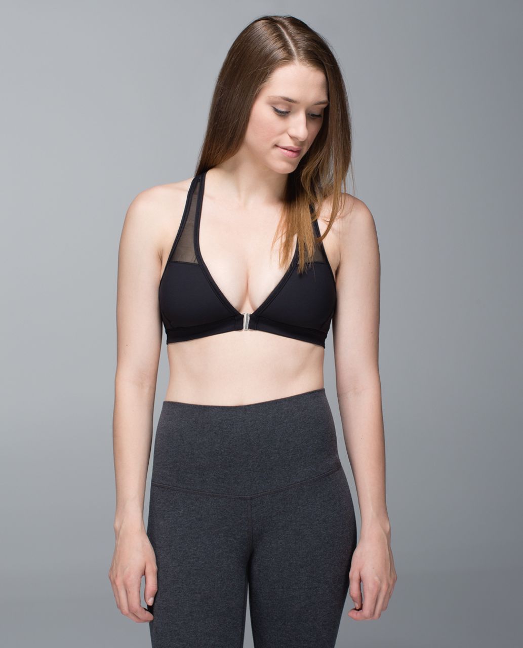 NWT Lululemon Breathe it In Bra Medium Support~SIZE:4,6,8~Black