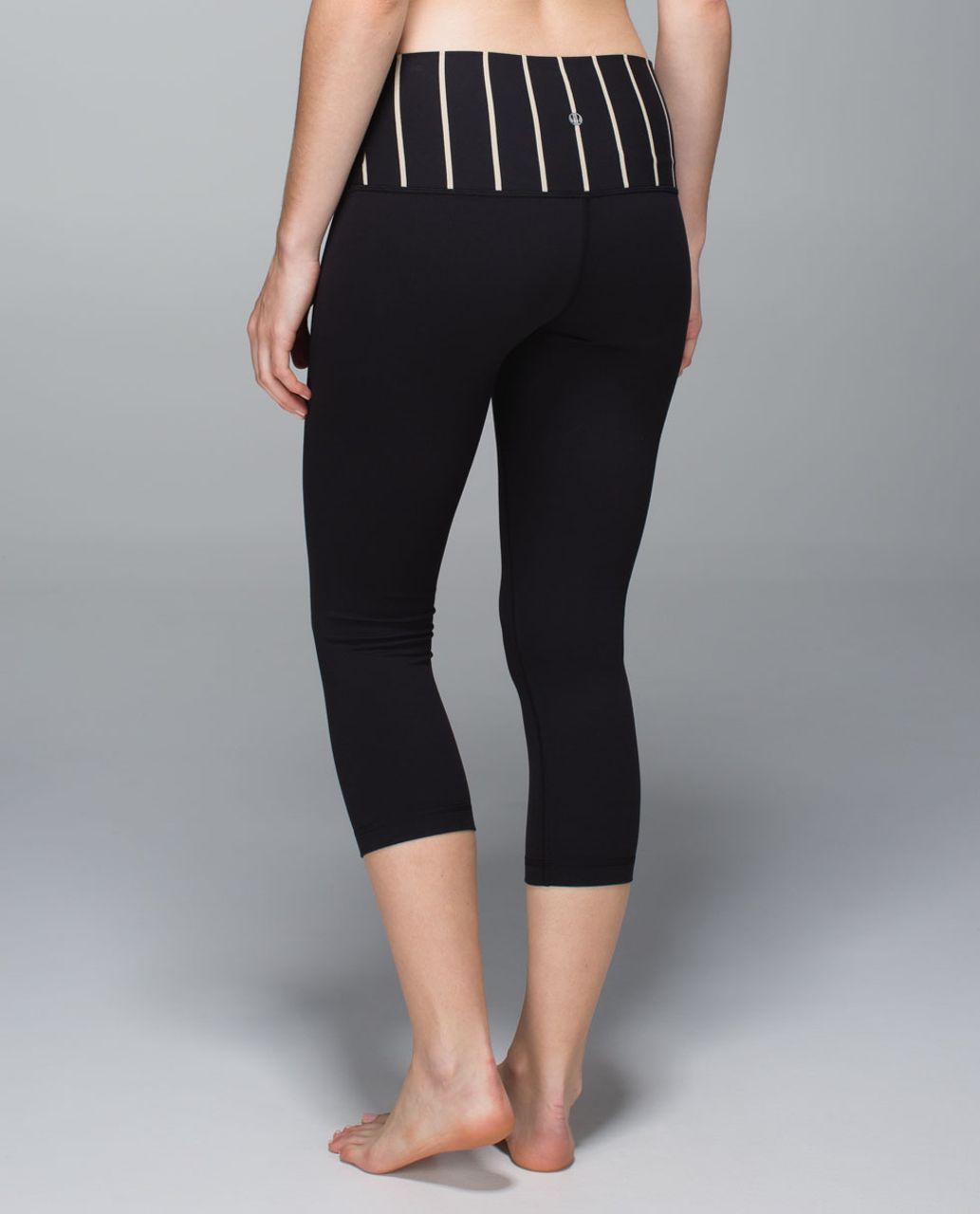 Lululemon Wunder Under Crop II *Full-On Luon - Black - lulu fanatics