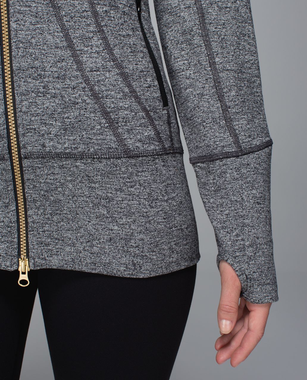 Lululemon Stride Jacket II - Heathered Black