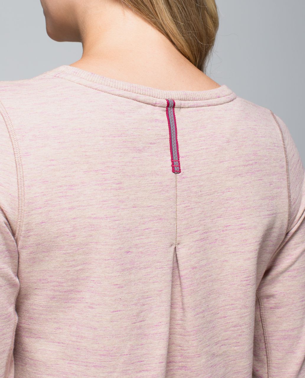 Lululemon Exhalation Pullover II - Heathered Marled Mojave Magenta