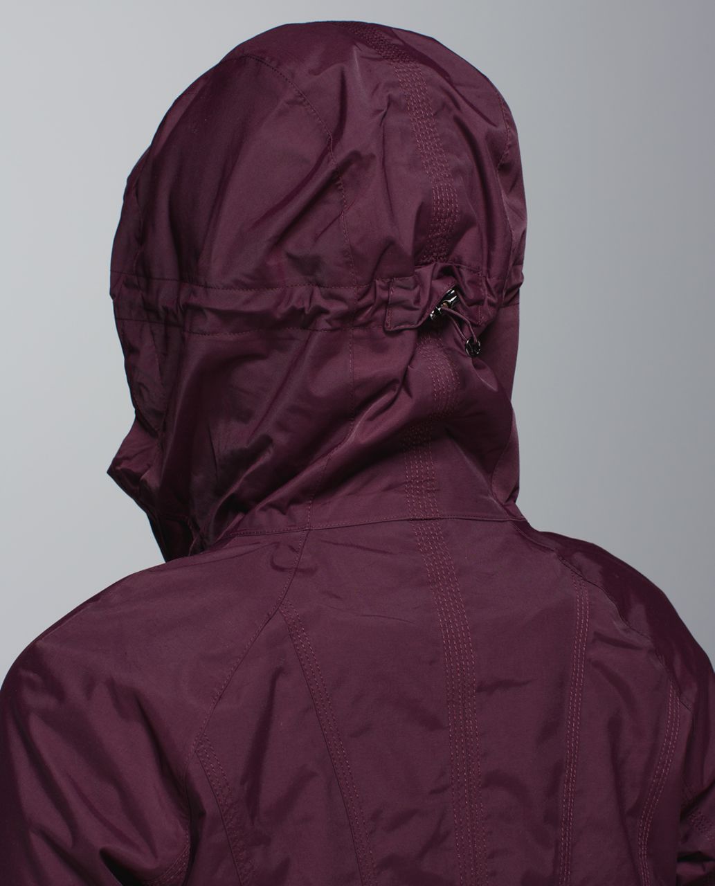 Lululemon Right As Rain Jacket - Bordeaux Drama / Gradient Dot Embossed Bordeaux Drama Rust Berry