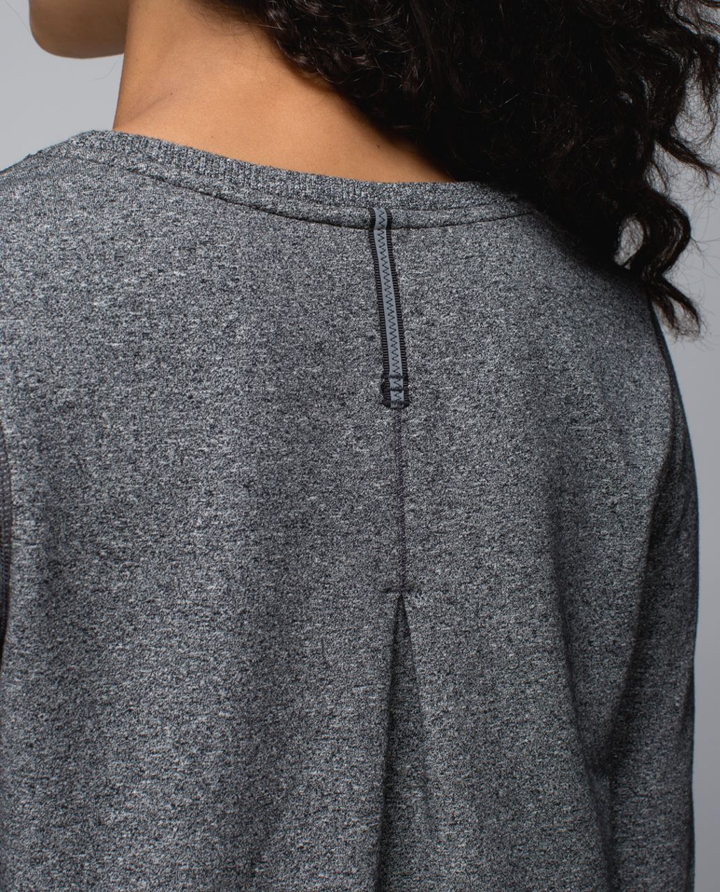 Lululemon Exhalation Pullover II - Heathered Speckled Black