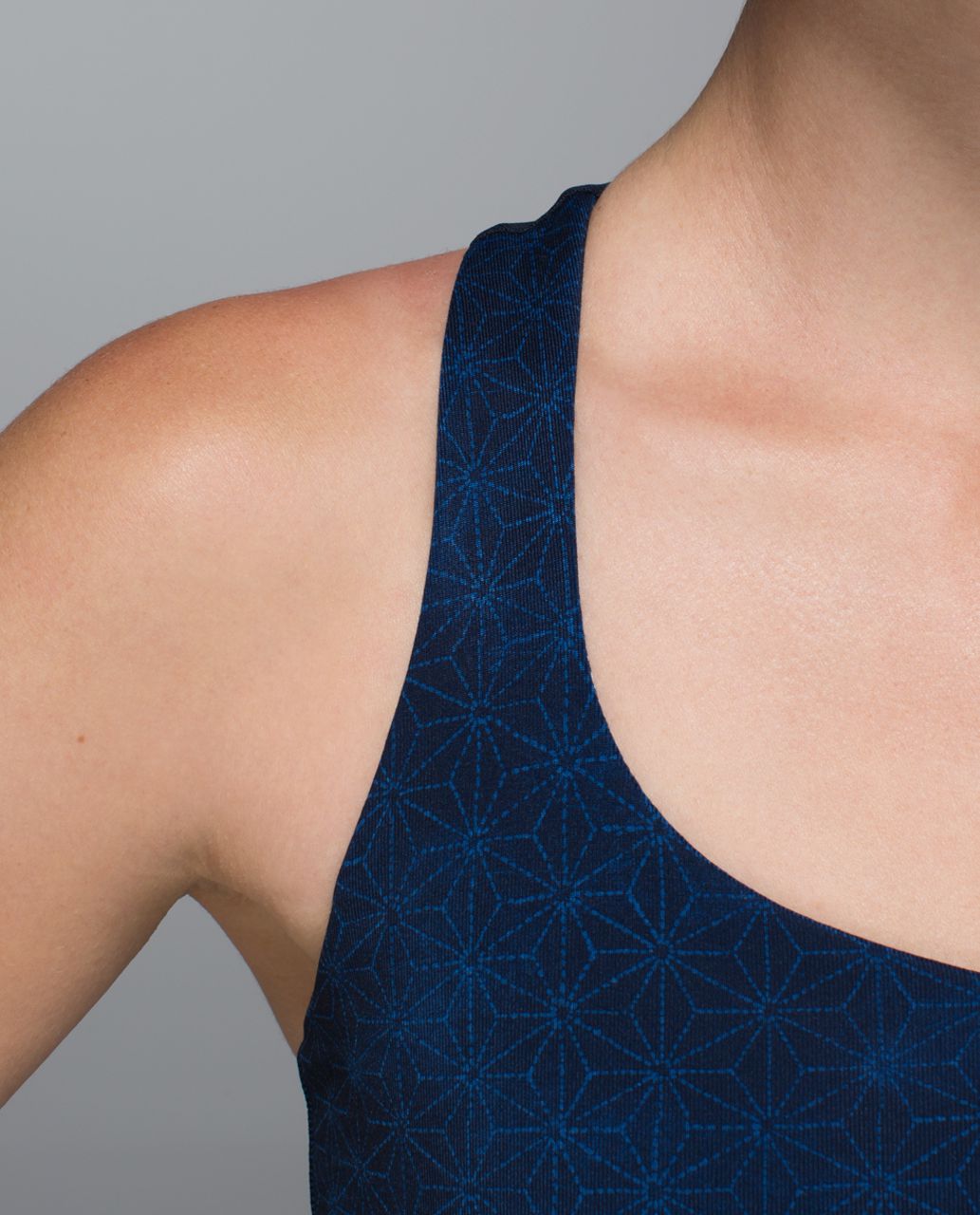 Lululemon 50 Rep Bra - Sashico Star Inkwell Rugged Blue / Inkwell