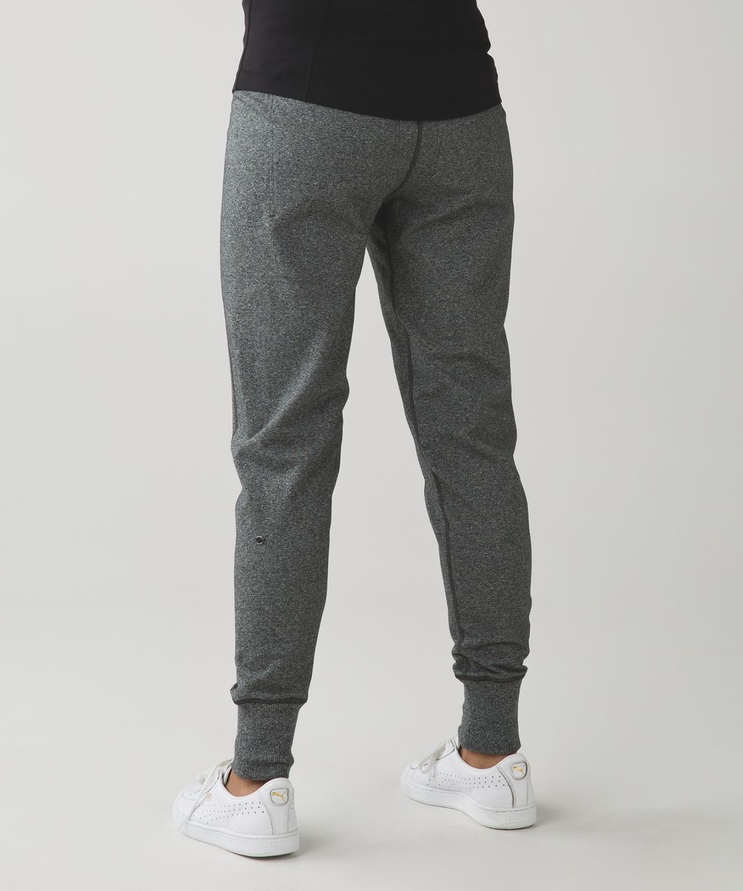 Lululemon Happy Yin Year Sweatpant II - Heathered Speckled Black / Black