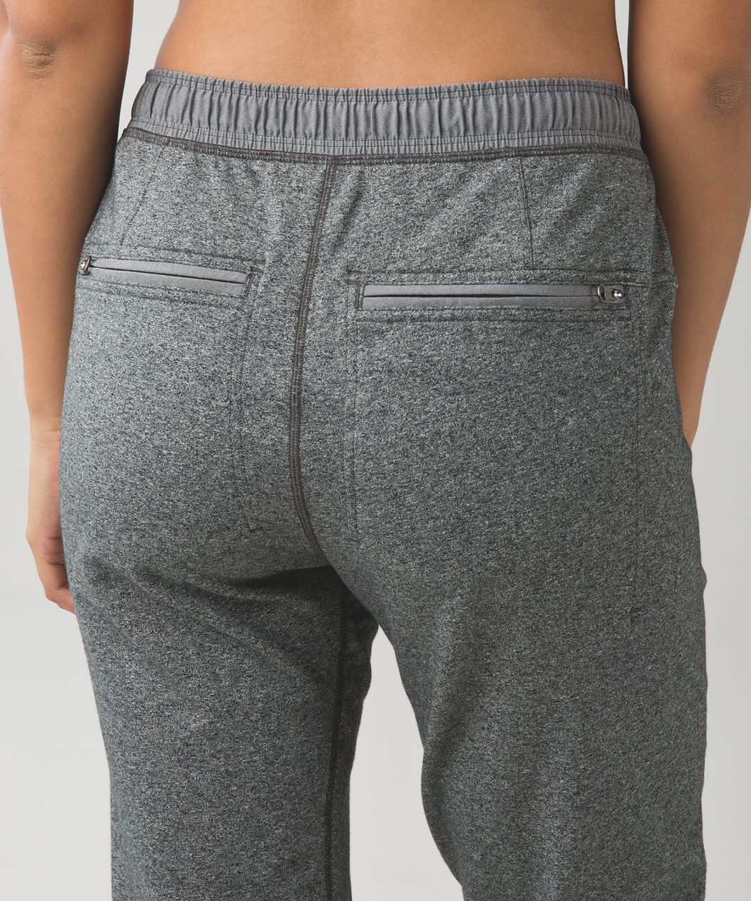 Lululemon Happy Yin Year Sweatpant II - Heathered Speckled Black / Black