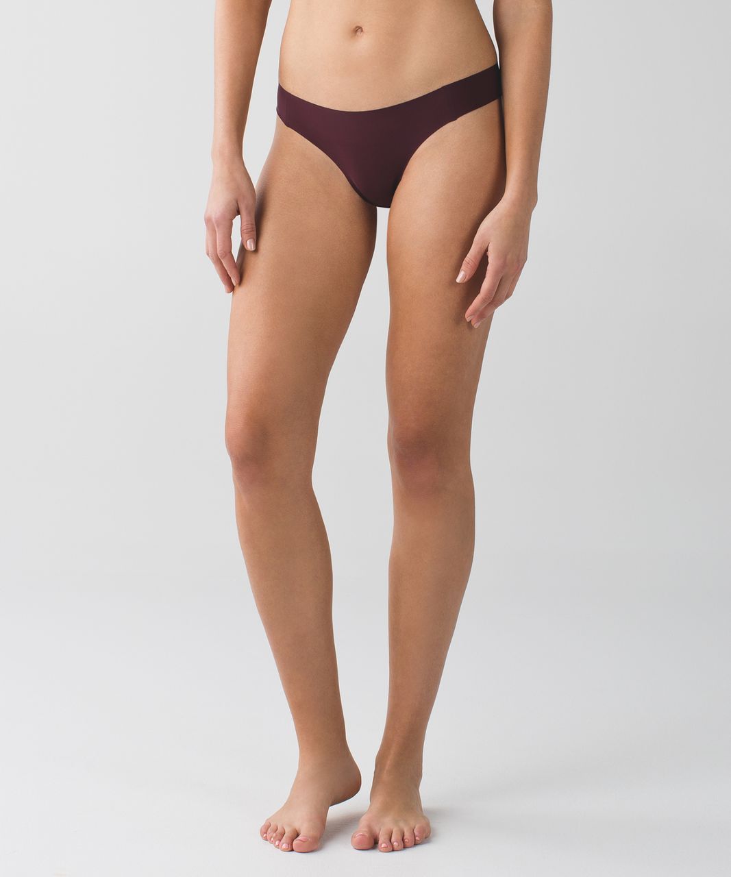 Lululemon Light As Air Thong - Bordeaux Drama