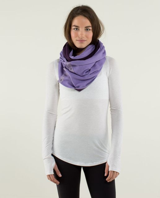 LULULEMON VINYASA SCARF - HHBH Heathered Herringbone Hungary