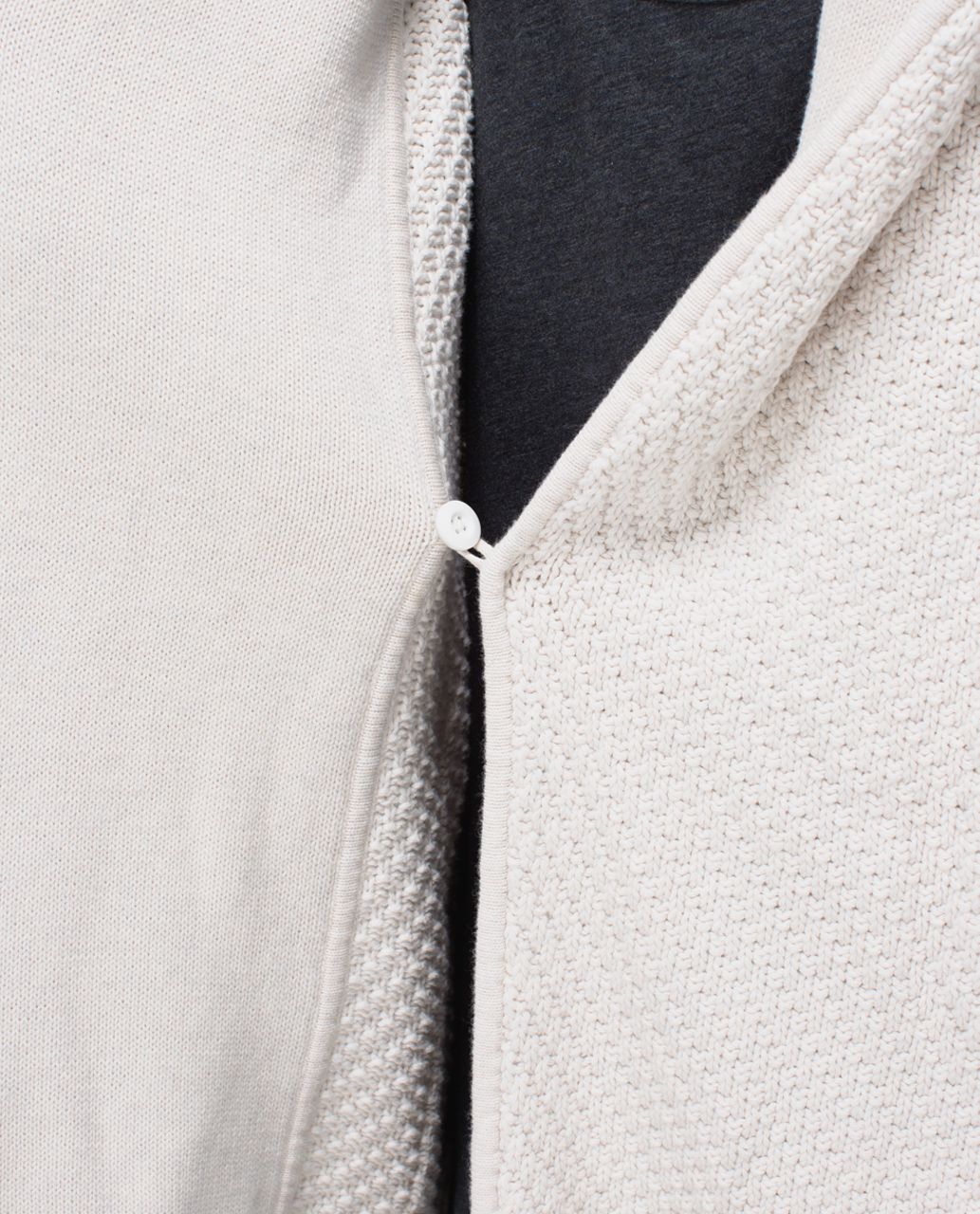 Lululemon Post Practice Cardigan - Heathered Oatmeal