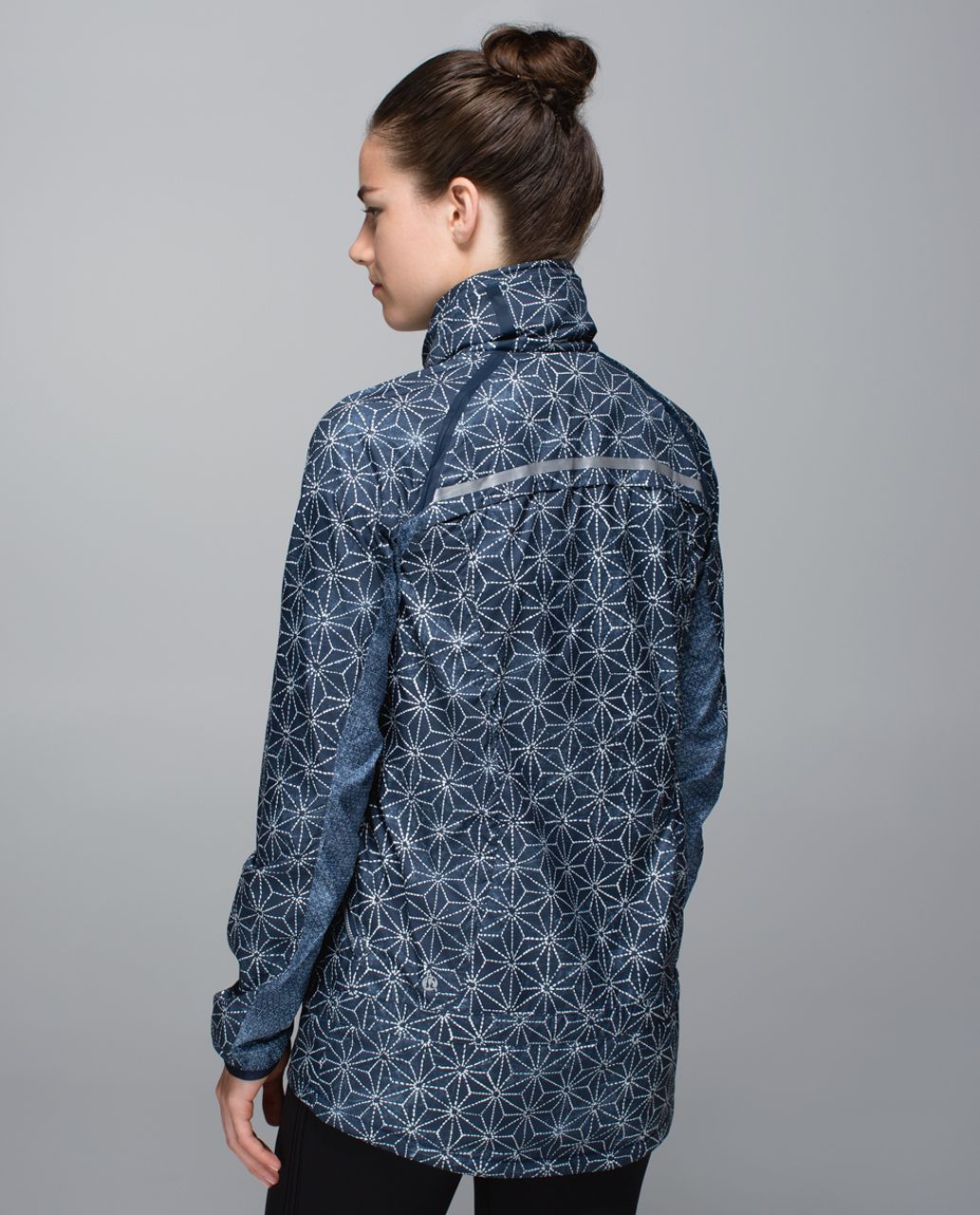 Lululemon Miss Misty Pullover - Exploded Sashico Star Inkwell Ghost / Sashico Cross Inkwell Ghost