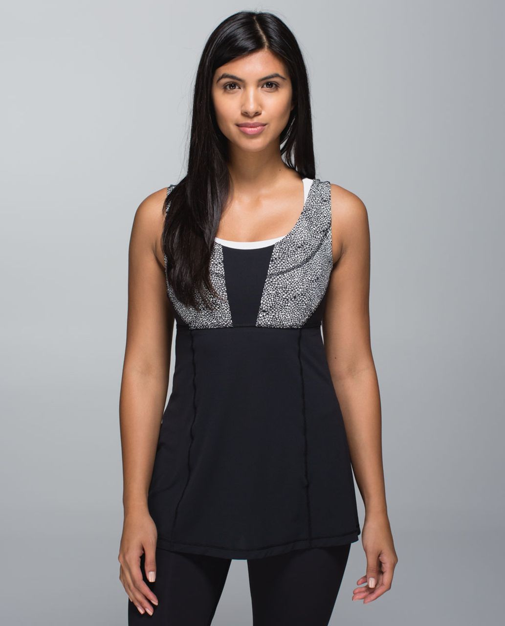 Lululemon Wrapper's Delight Tank - Black / Plush Petal Black Ghost