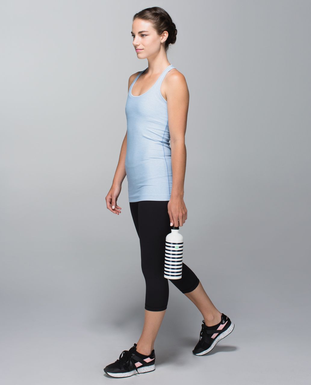 Lululemon Cool Racerback - Heathered Blue Calm