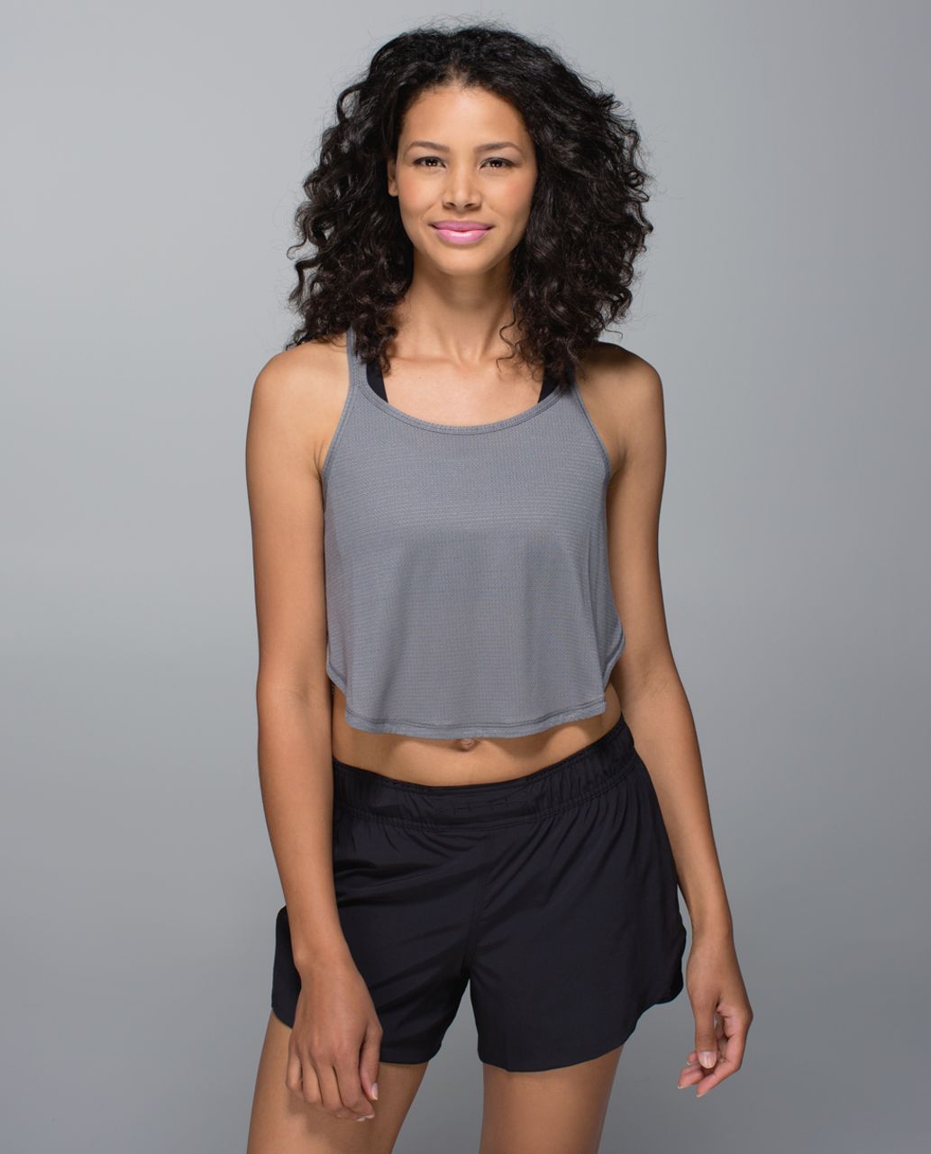 Lululemon On The Run Singlet - Slate