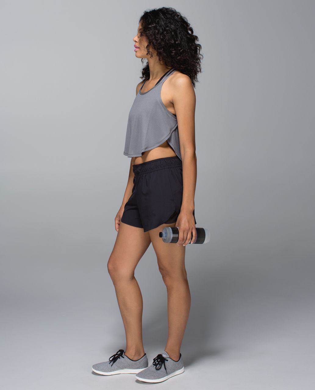 Lululemon On The Run Singlet - Slate