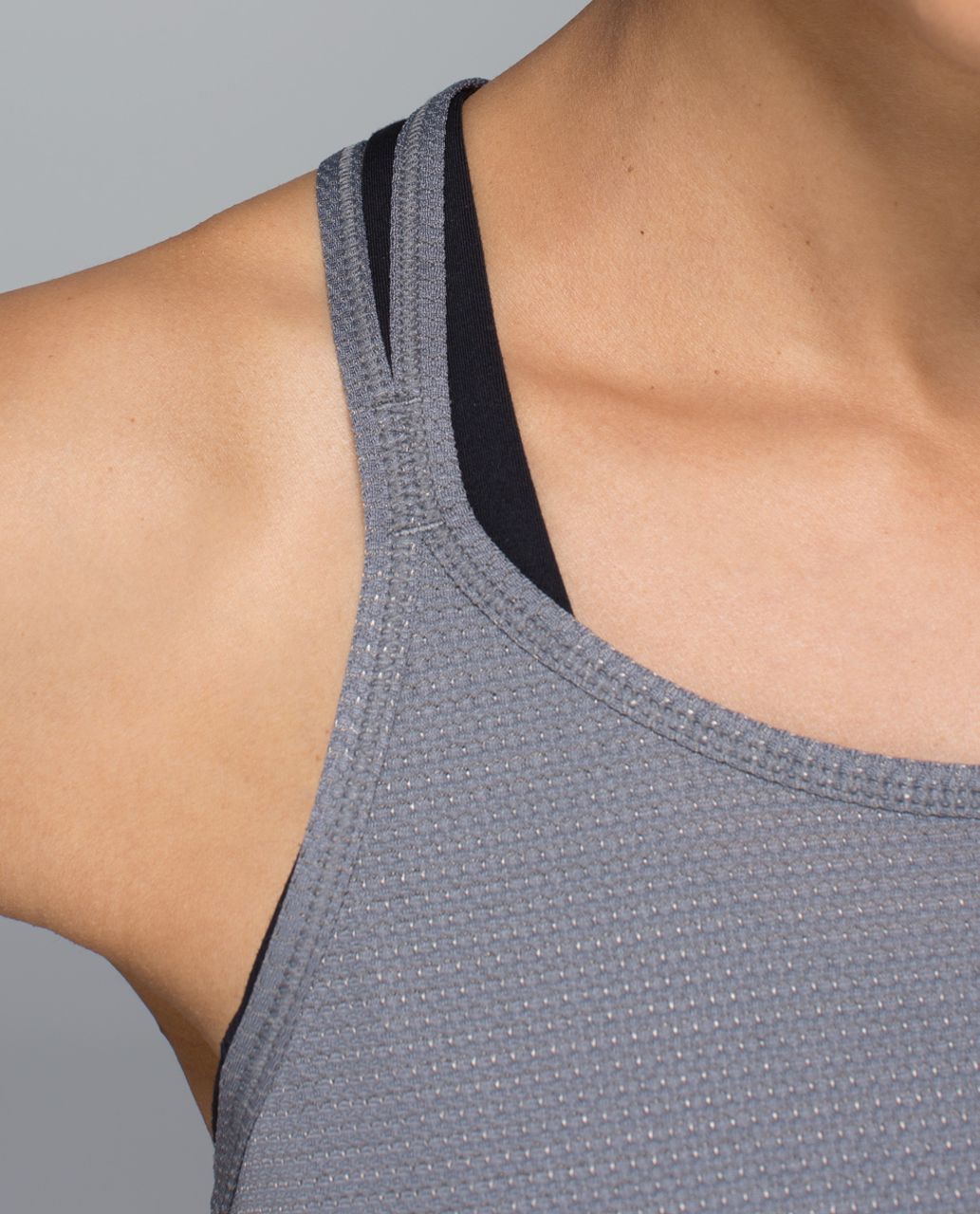 Lululemon On The Run Singlet - Slate