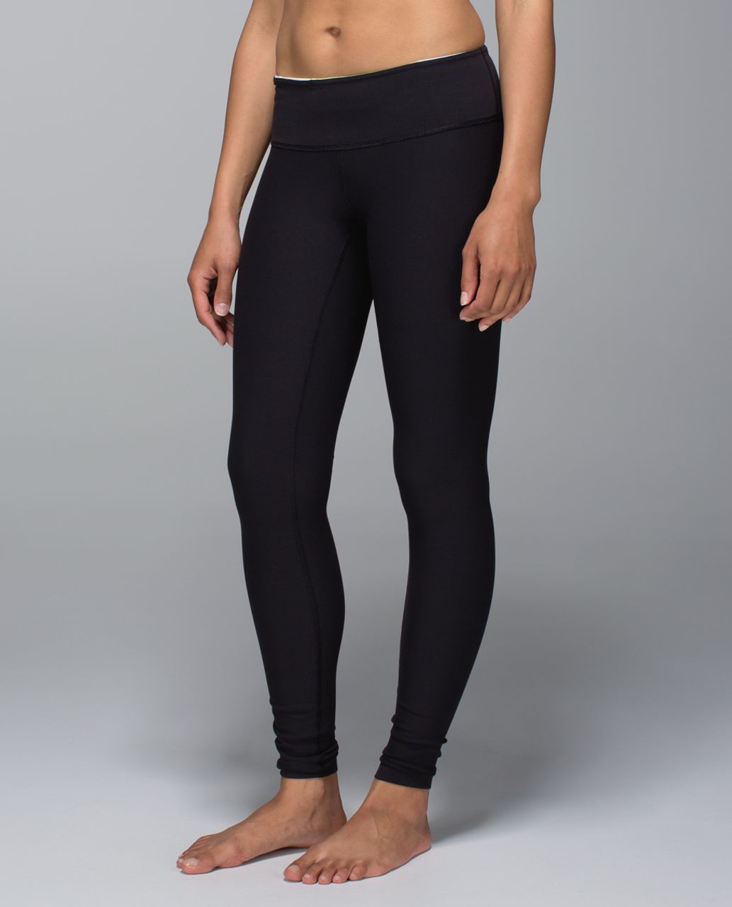 Lululemon Wunder Under Pant *Full-On Luon - Black / Su14 Quilt 15 - lulu  fanatics