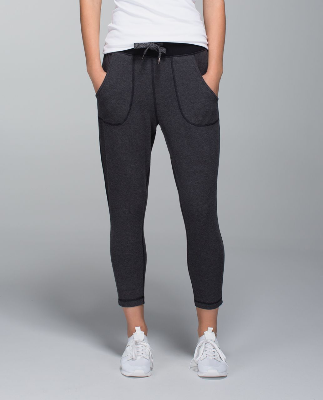 Lululemon Free Fall Crop - Heathered 