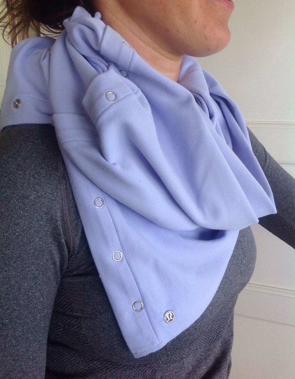 Lululemon Vinyasa Scarf *Rulu - Lavender Dusk /  Heathered Lavender Dusk