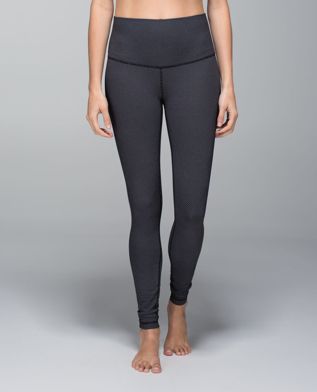 Lululemon Wunder Under Pant *Laser-Cut (Roll Down) - Inkwell - lulu  fanatics