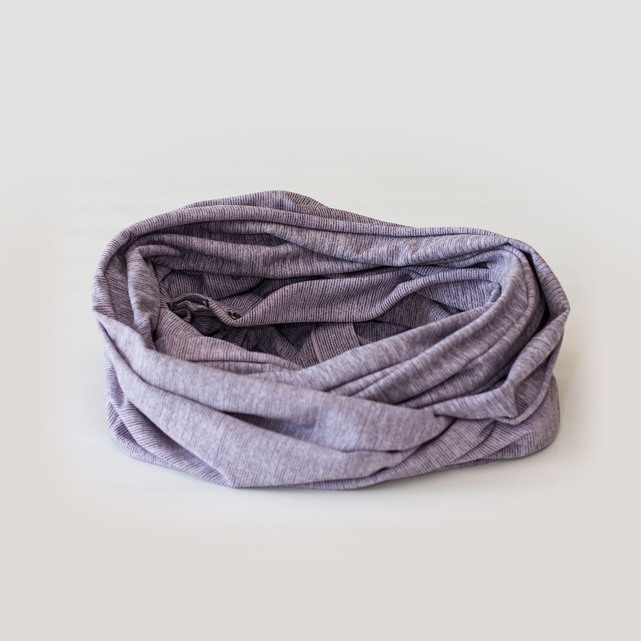 Lululemon Vinyasa Scarf - Lilac Heathered Coal Wee Stripe 