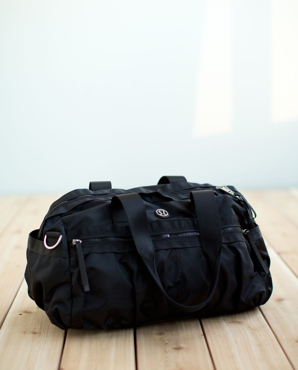 lululemon black gym bag