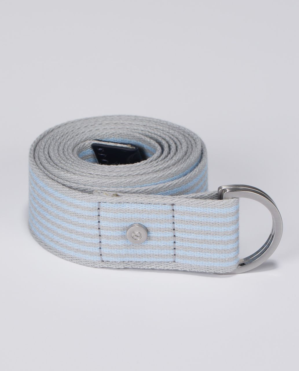 Lululemon No Limits Stretching Strap - Silver Spoon / Blue Calm