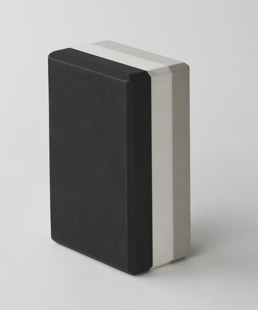 Uplifting Yoga Block - Black/Silver