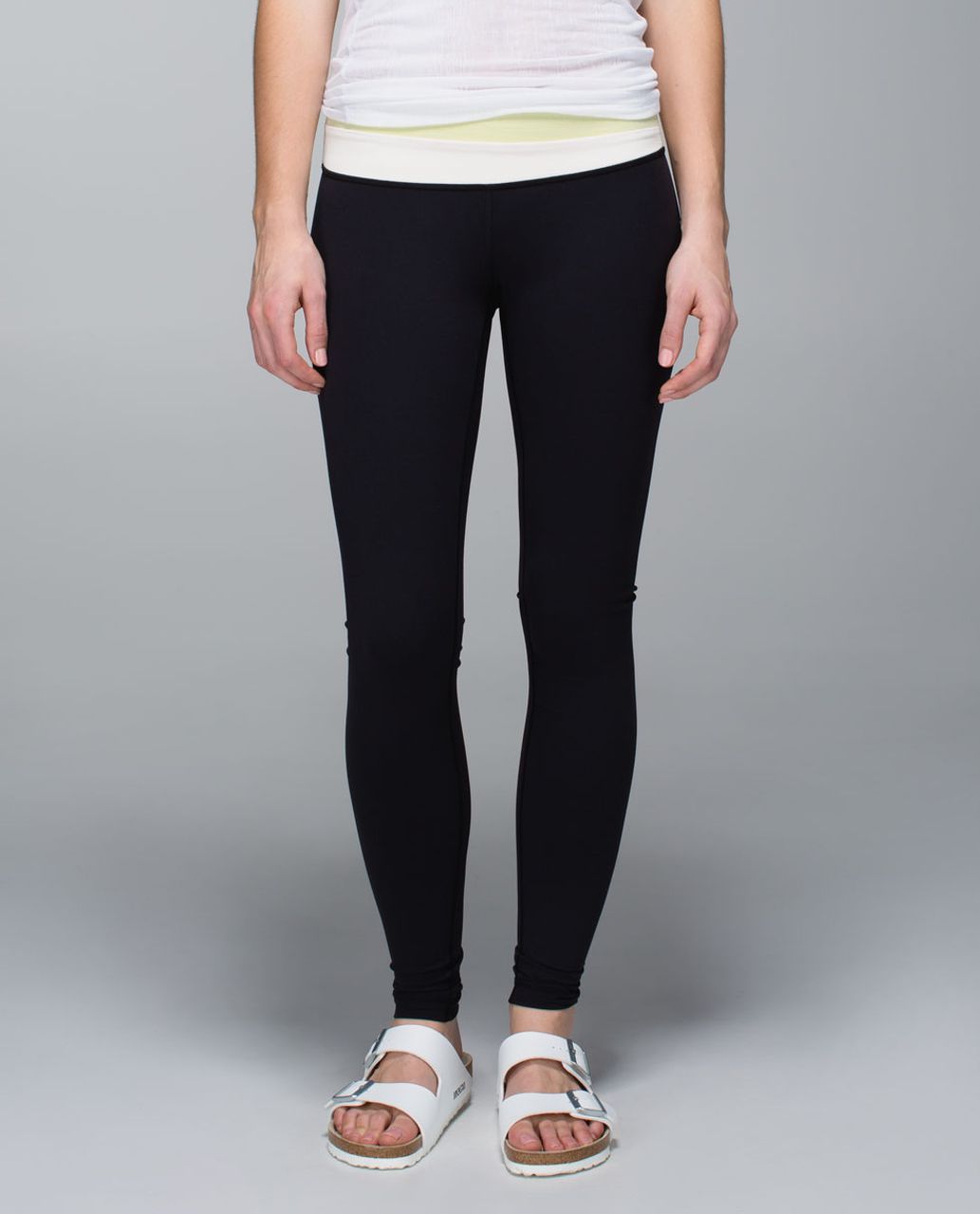 Lululemon Astro Wunder Under Pant *Full-On Luon - Black / Angel Wing / Zest  - lulu fanatics