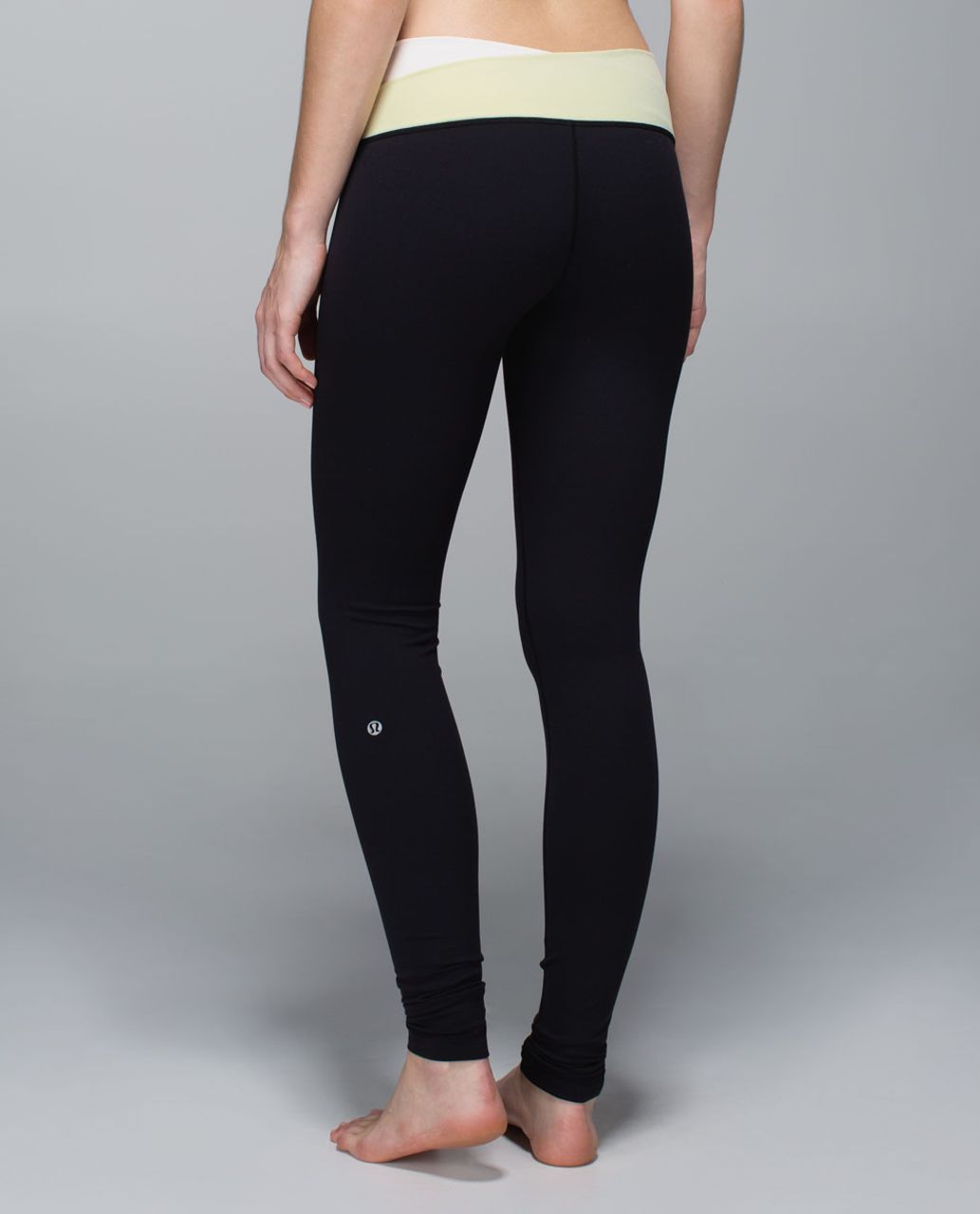 Lululemon Astro Wunder Under Pant *Full-On Luon - Black / Angel Wing / Zest