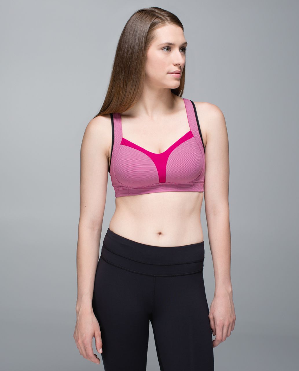 Lululemon Ta Ta Tamer II (C-E cup) - Wee Stripe Jewelled Magenta / Jewelled  Magenta - lulu fanatics