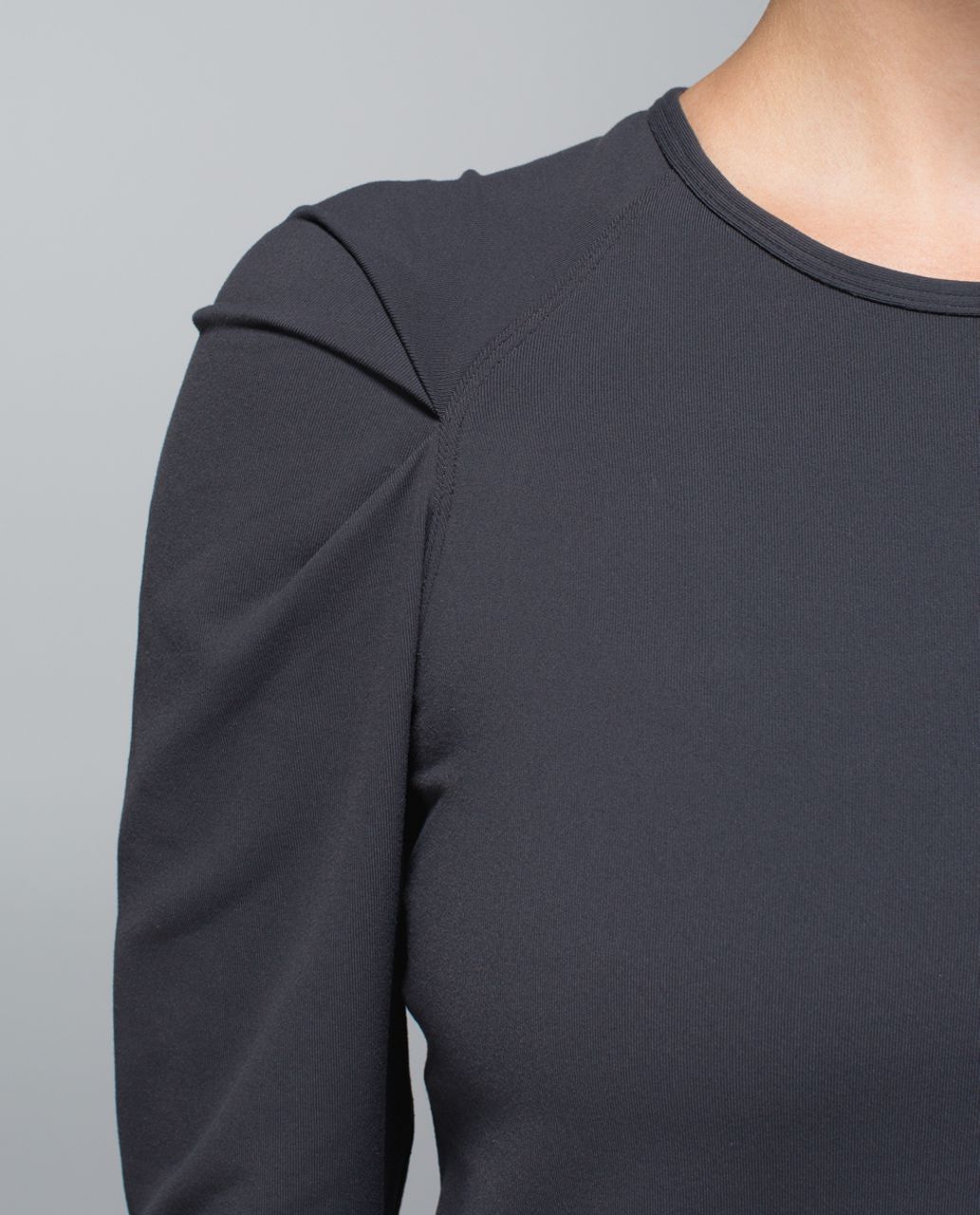 Lululemon Lab City Pullover - Soot - lulu fanatics