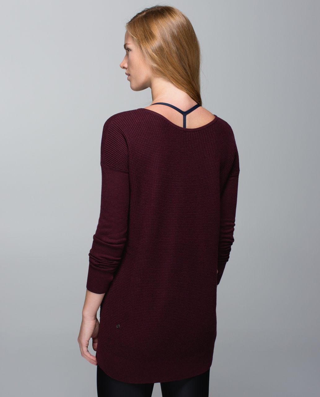 Lululemon The Sweater Life - Heathered Bordeaux Drama