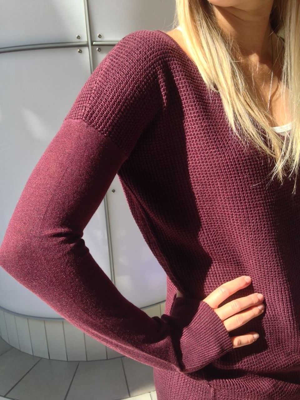 Lululemon The Sweater Life - Heathered Bordeaux Drama