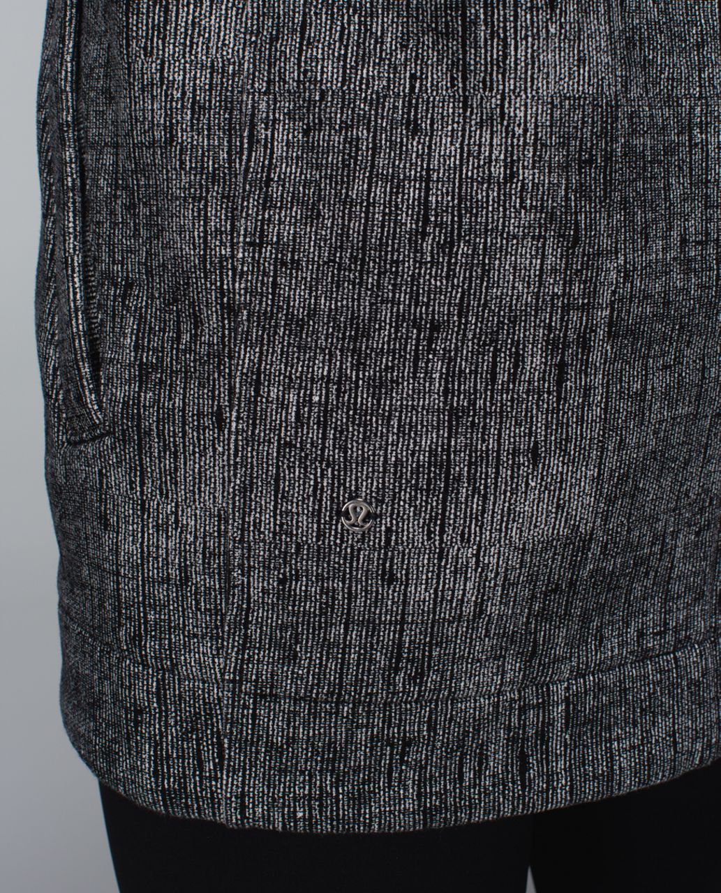 Lululemon Blazer Vest - Burlap Texture Black Dune