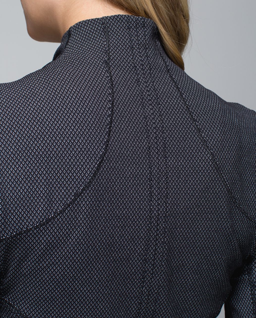 Lululemon Forme Jacket II *Textured - Diamond Dot Black White