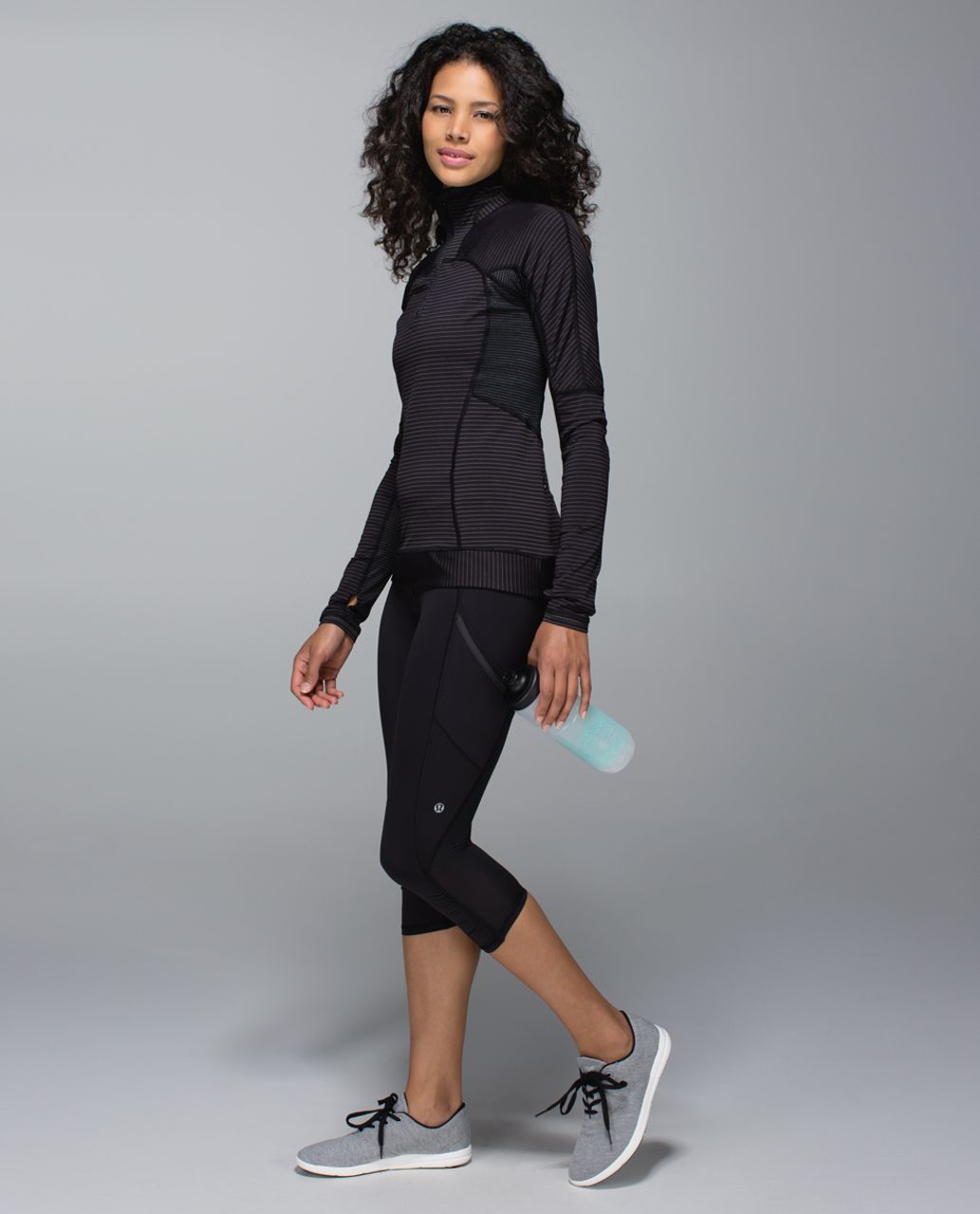 Lululemon Run For Gold 1/2 Zip - Black