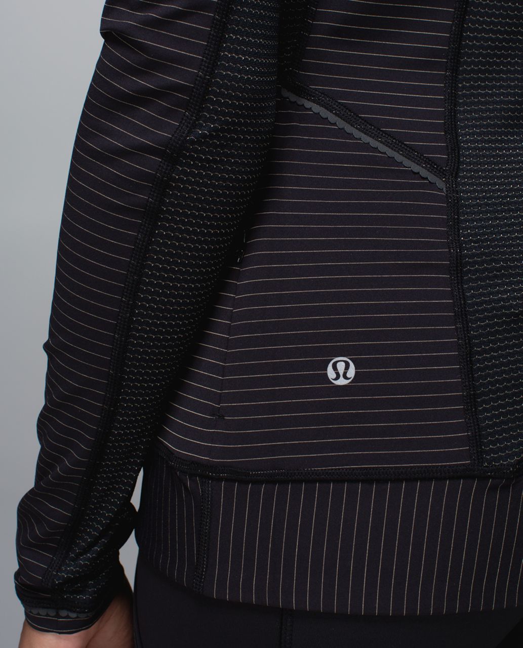 Lululemon Run For Gold 1/2 Zip - Black