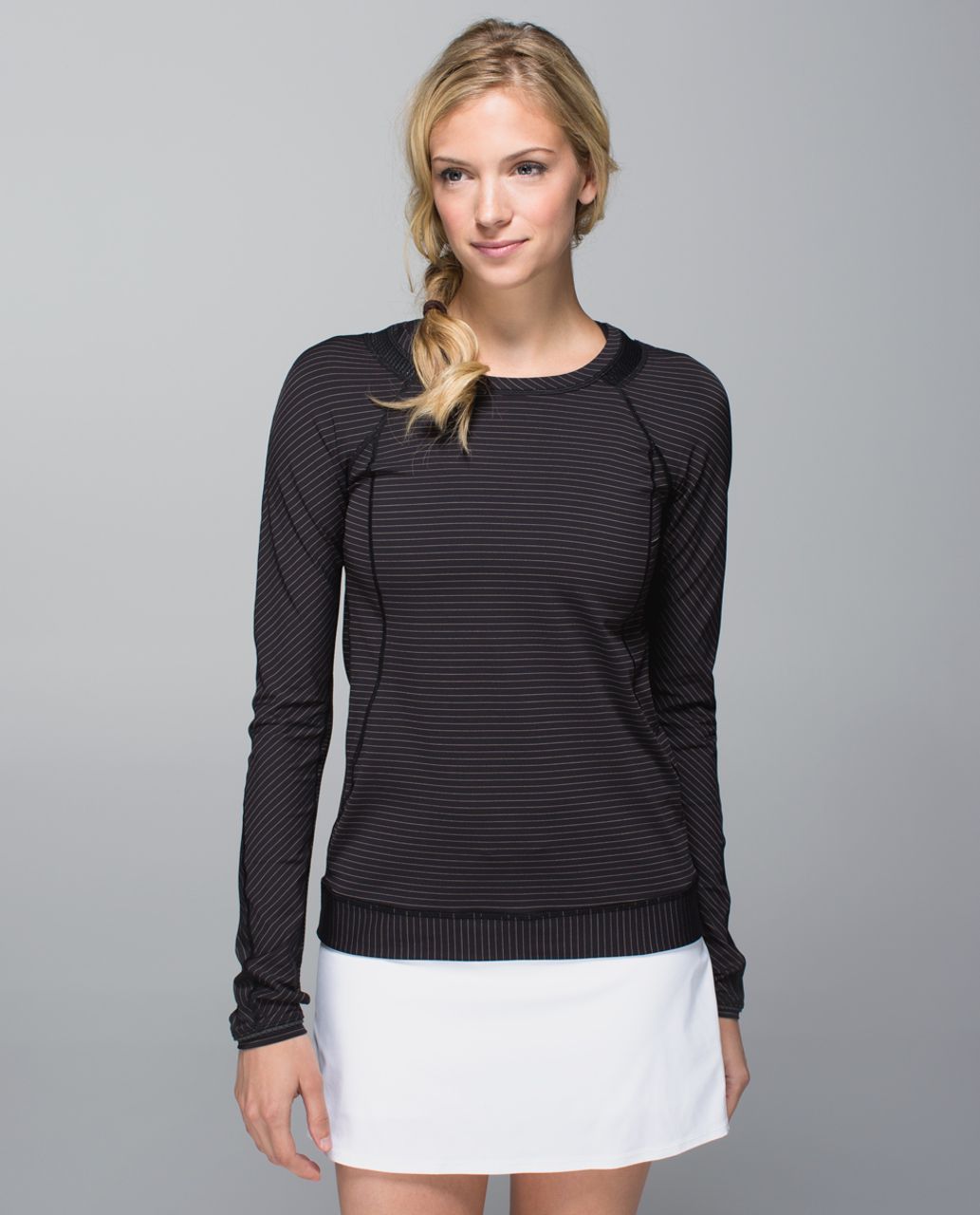 Lululemon Run For Gold Long Sleeve - Black