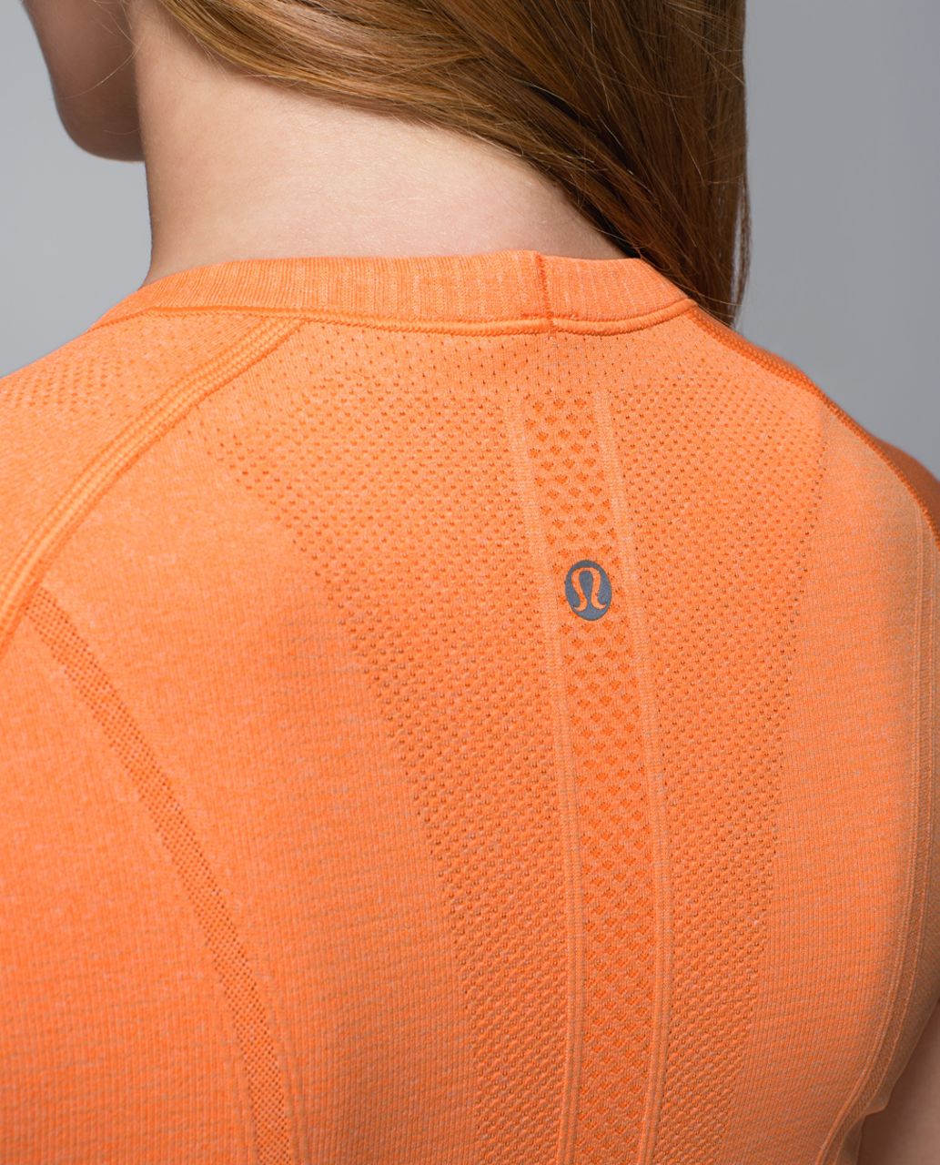 Lululemon Run:  Swiftly Tech Short Sleeve Crew - Heathered Pizzaz