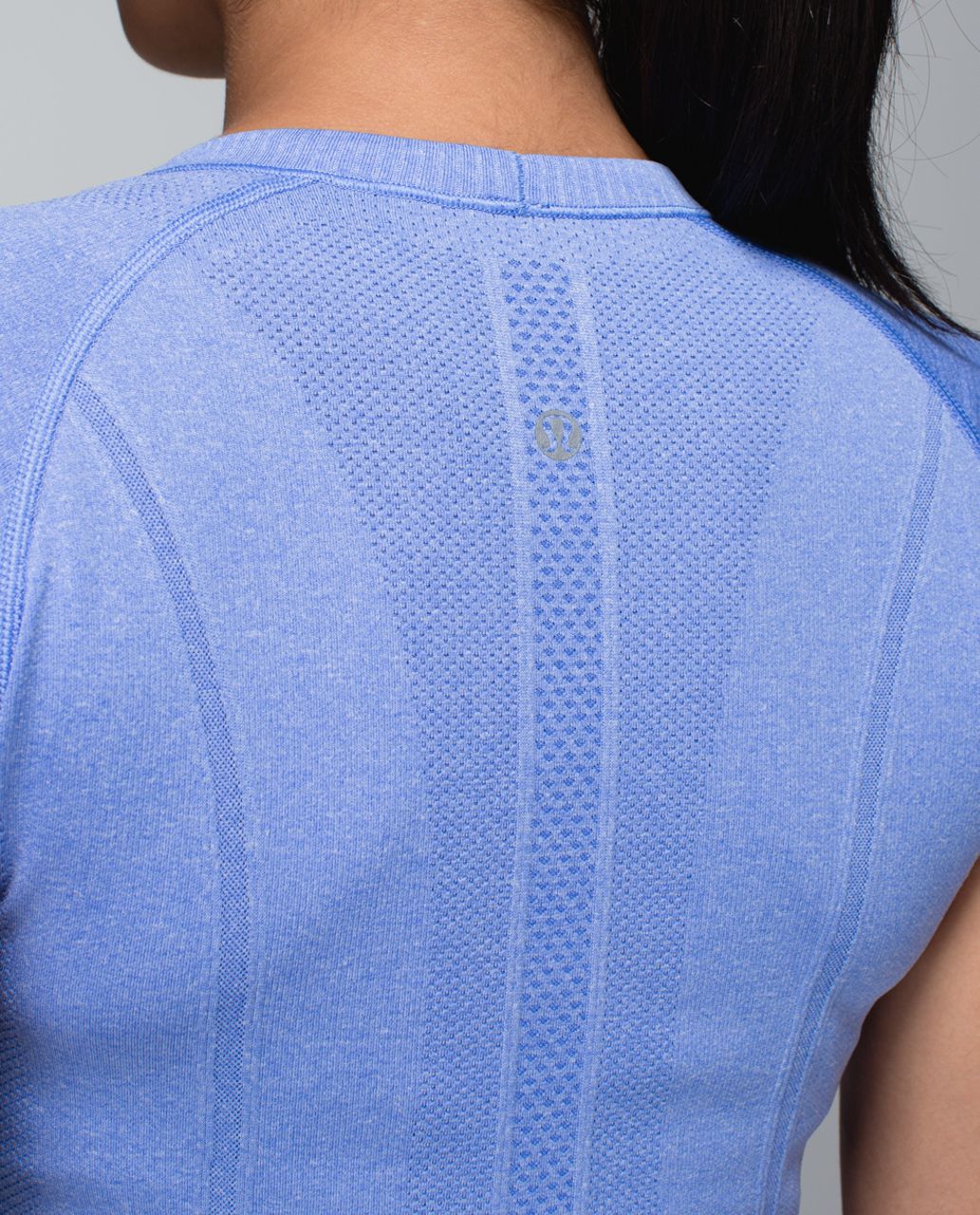 Lululemon Run:  Swiftly Tech Short Sleeve Crew - Heathered Lullaby