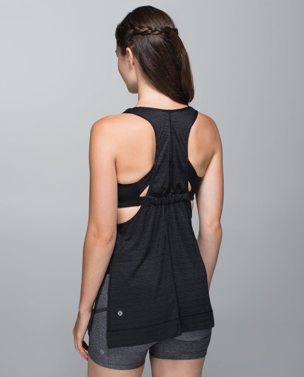 LULULEMON Black Mesh With Me Tank Top Size 8 – Style Exchange Boutique PGH