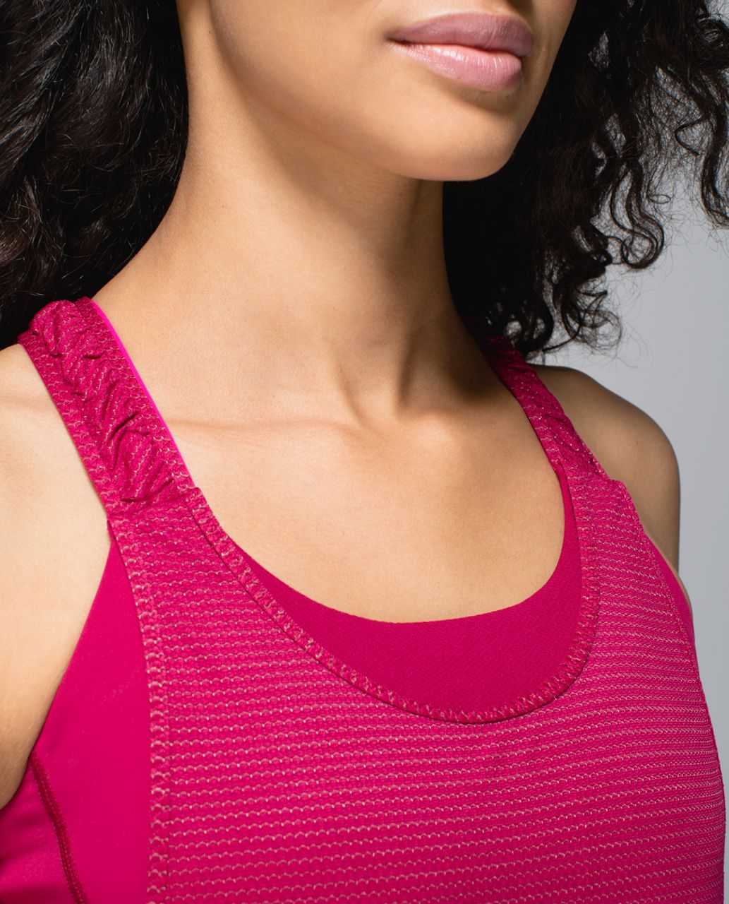 Lululemon Stash It Tank - Bumble Berry