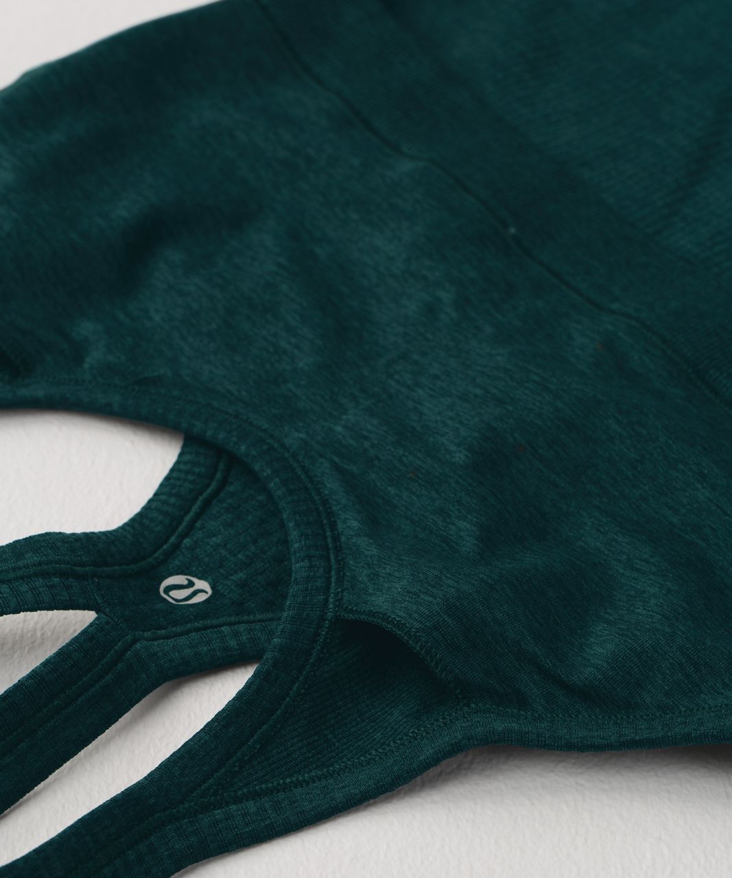 Lululemon Ebb To Street Tank - Heathered Fuel Green