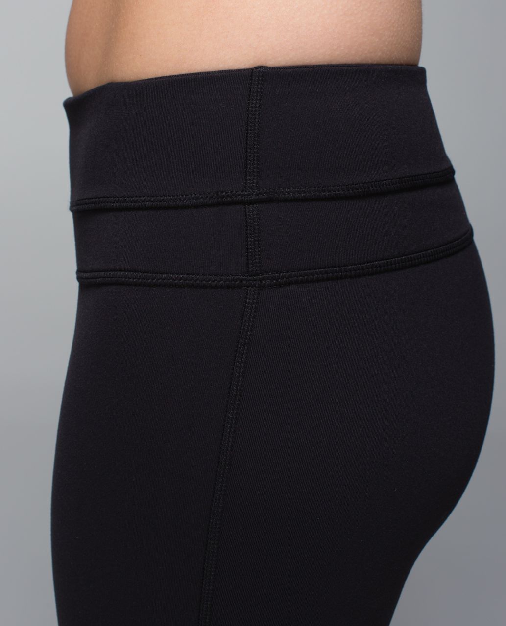 Lululemon Yoga Pants 4 Studio Flare Bootcut Seams Black Kick